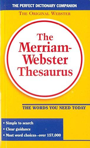 Goyal Saab Merriam Websters Pocket Thesaurus